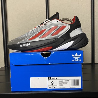 Adidas Mens Ozelia Scarlet Silver Size 9 GX3667 | eBay display picture 1