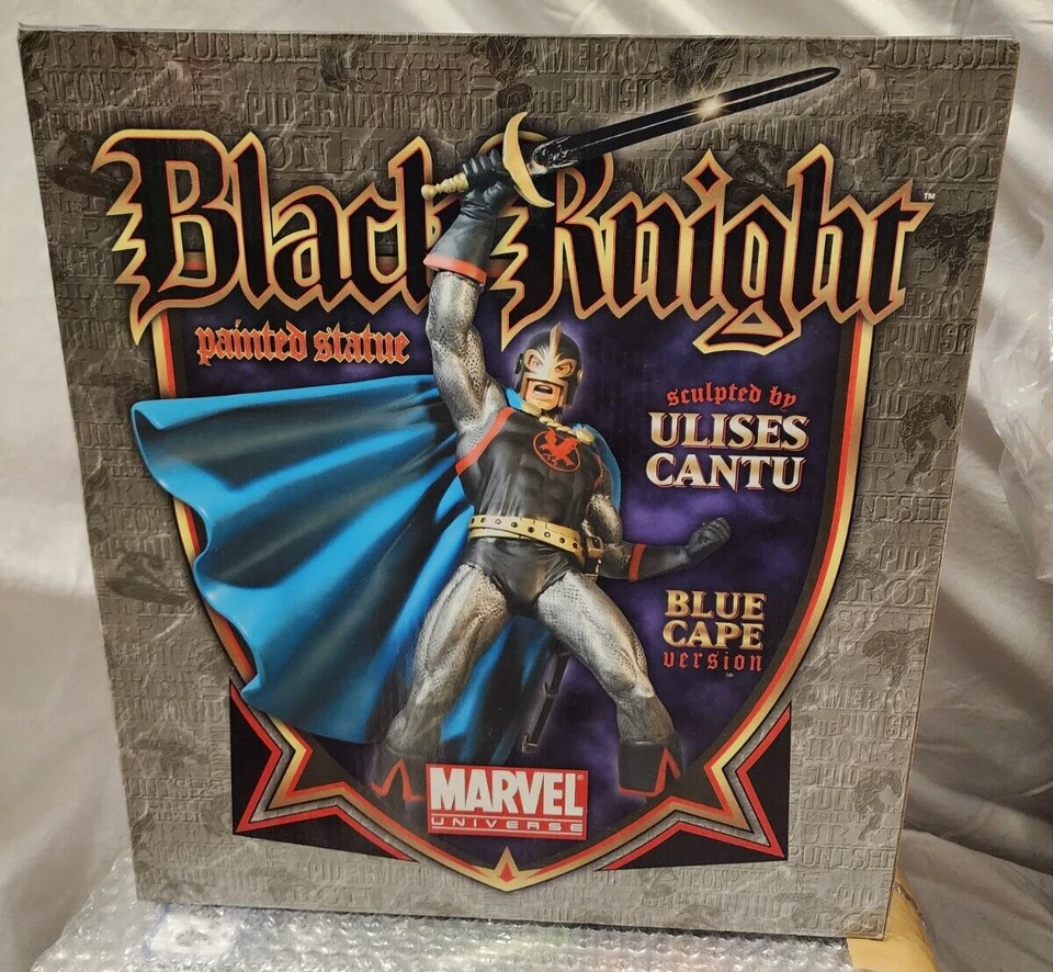 BOWEN DESIGNS CABALLERO NEGRO Cabo Rojo Variante #179/300 ESTATUA DE POLYSTONE Sideshow Foto 3 de 4