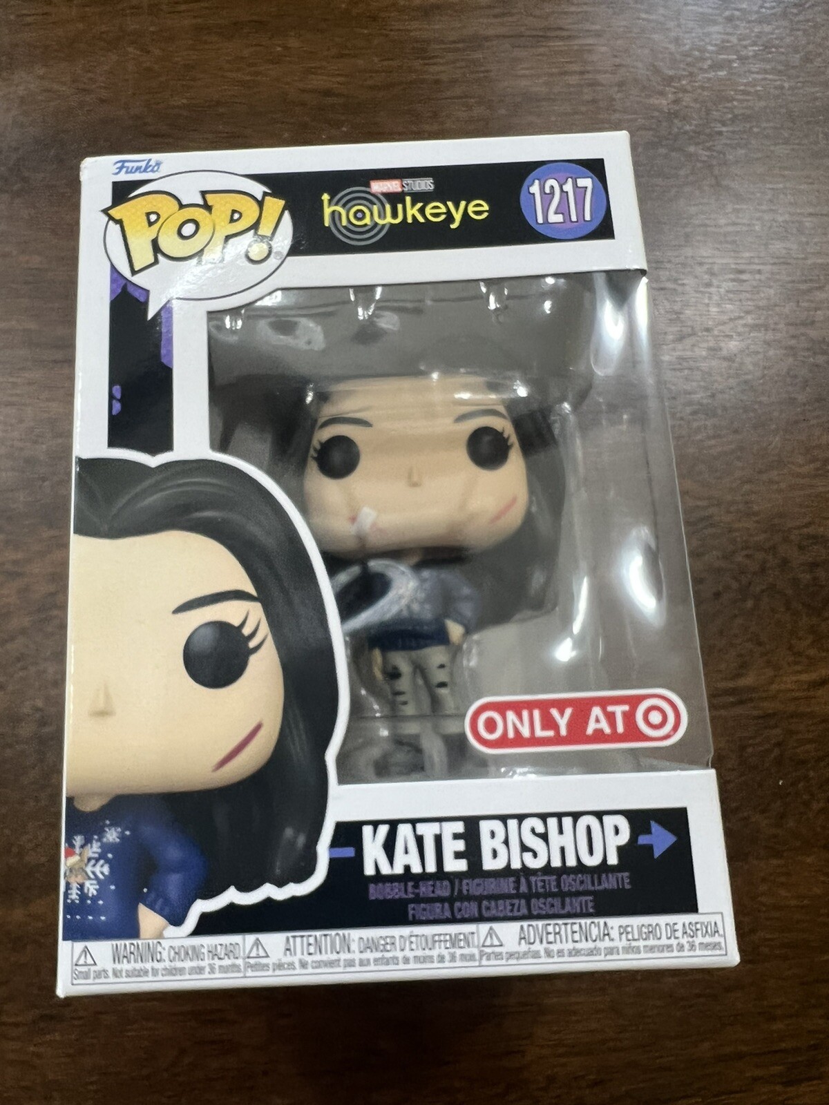 Funko Pop! Figura Vinilo Marvel - Kate Bishop - Target Exclusive #1217 Totalmente Nueva