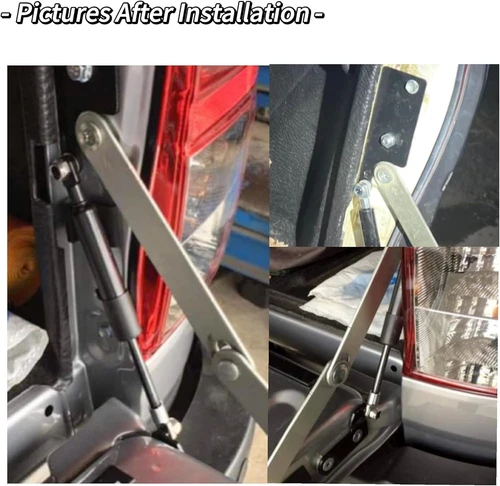 For Toyota Hilux GUN125 Revo 2015-2019 1x Tailgate Assist Strut Damper Lift Rods - Picture 8 of 13