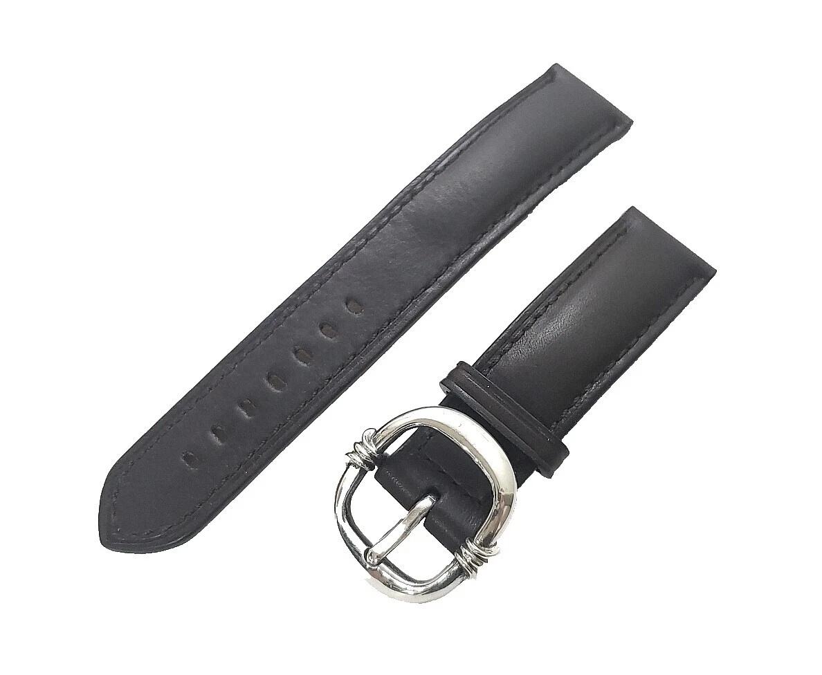 Reloj de pulsera de plata esterlina Marrón Bandas