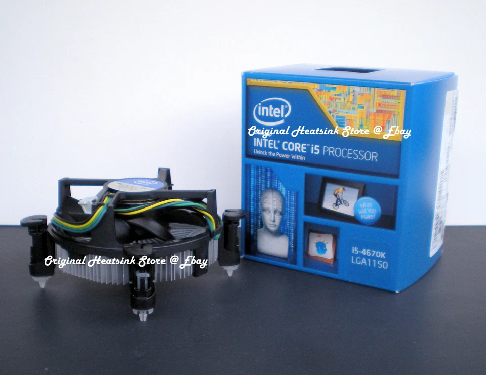 Intel Xeon Heatsink CPU Cooling Fan for X3430 X3440 X3450 X3460 X3470 X3480 New - Image 2 of 4