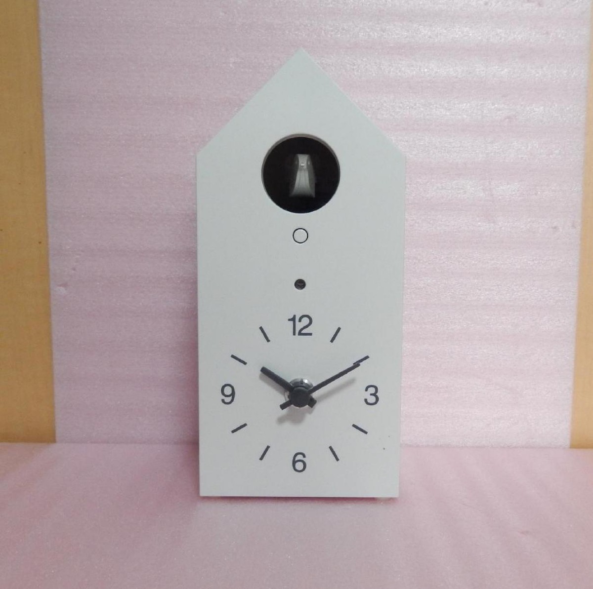 MUJI Cuckoo clock White MJ-CCWS1 Width 95 × depth 108 × height