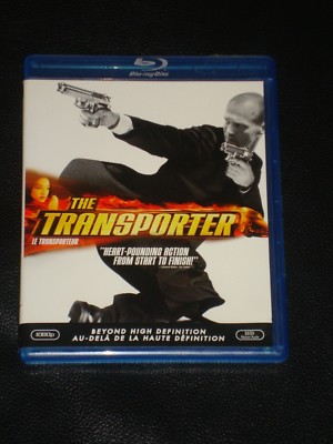 Blu-Ray movie THE TRANSPORTER, Jason Statham, Written by Luc