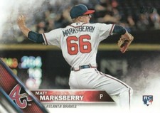 2016 Topps #532 Matt Marksberry Atlanta Braves Rookie Card