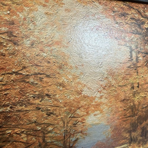 VTG 1960’s Winde Fine Prints Textured Litho No 219 Autumn Leaves By Robert Wood - Picture 6 of 13
