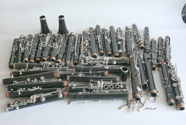 Clarinet parts only.  As pictured.  (Lot #26)