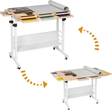 2000 Piece Foldable Puzzle Board with Height Adjustment, Jigsaw Puzzle Table wit