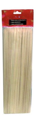 100 Pics à Brochettes En Bois 30cm - Pour Barbecue, Apéritif - Usage Alimentaire - Jetables Écologiques