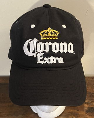 Corona Extra Black Adjustable Hat OSFA