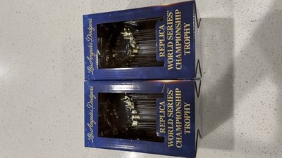 🏆⚾️2024 LA Dodgers World Series Replica Trophy SGA Giveaway 6