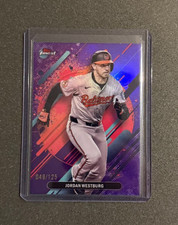 2025 Topps Finest Jordan Westburg #261 RARE PURPLE REFRACTOR #'d 049/125 Orioles