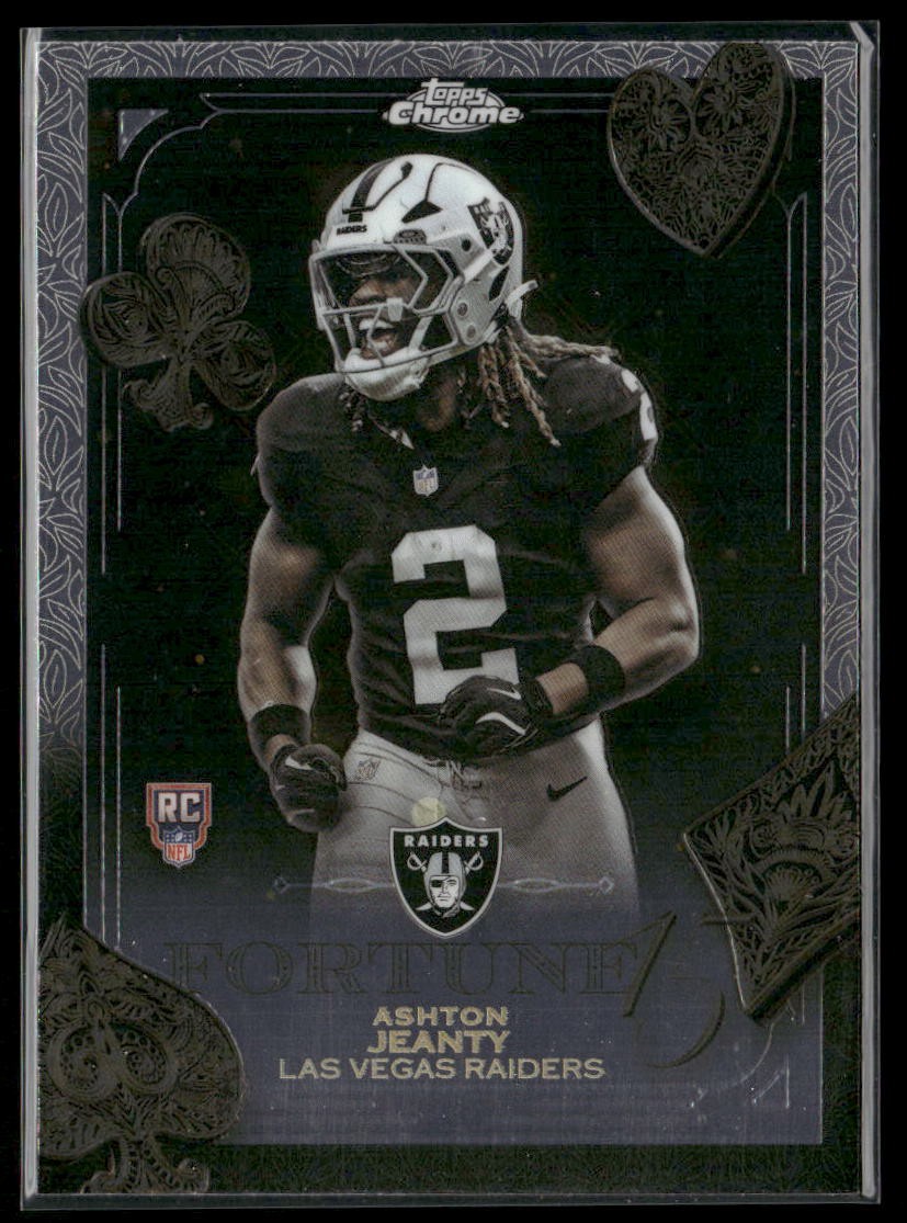 2025 Topps Chrome #F15-24 Ashton Jeanty Fortune 15