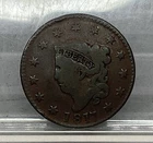 Photo of a 1817-P Large Cent from an eBay sale