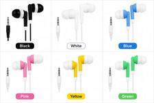 Universal 3.5mm Wired Earphones In-Ear Headphones Earbuds For iPhone Samsung MP3