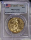 2014 US $50 Gold Eagle 1 oz PCGS MS69 First Strike