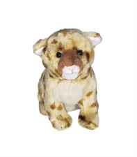 Rare HTF Dakin Vintage Cute Baby Puma Wild Cat Plush Stuffed Animal Toy 8" GUC