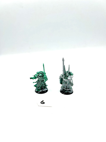 Librarian Turmiel & Company Master Balthasar Dark angels space marines 40k