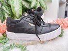 PUMA Carina Black Leather  Shoes Sneakers Cheetah Leopard Print Women’s Size 7.5 — photo 5