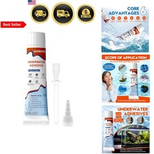Underwater Sealant Aquarium Sealant Clear Marine Silicone Waterproof Fish Tank