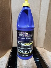 Royal Purple 01301 75W-140 Max-Gear Synthetic Gear Lube Oil 75W140 - 1 Quart