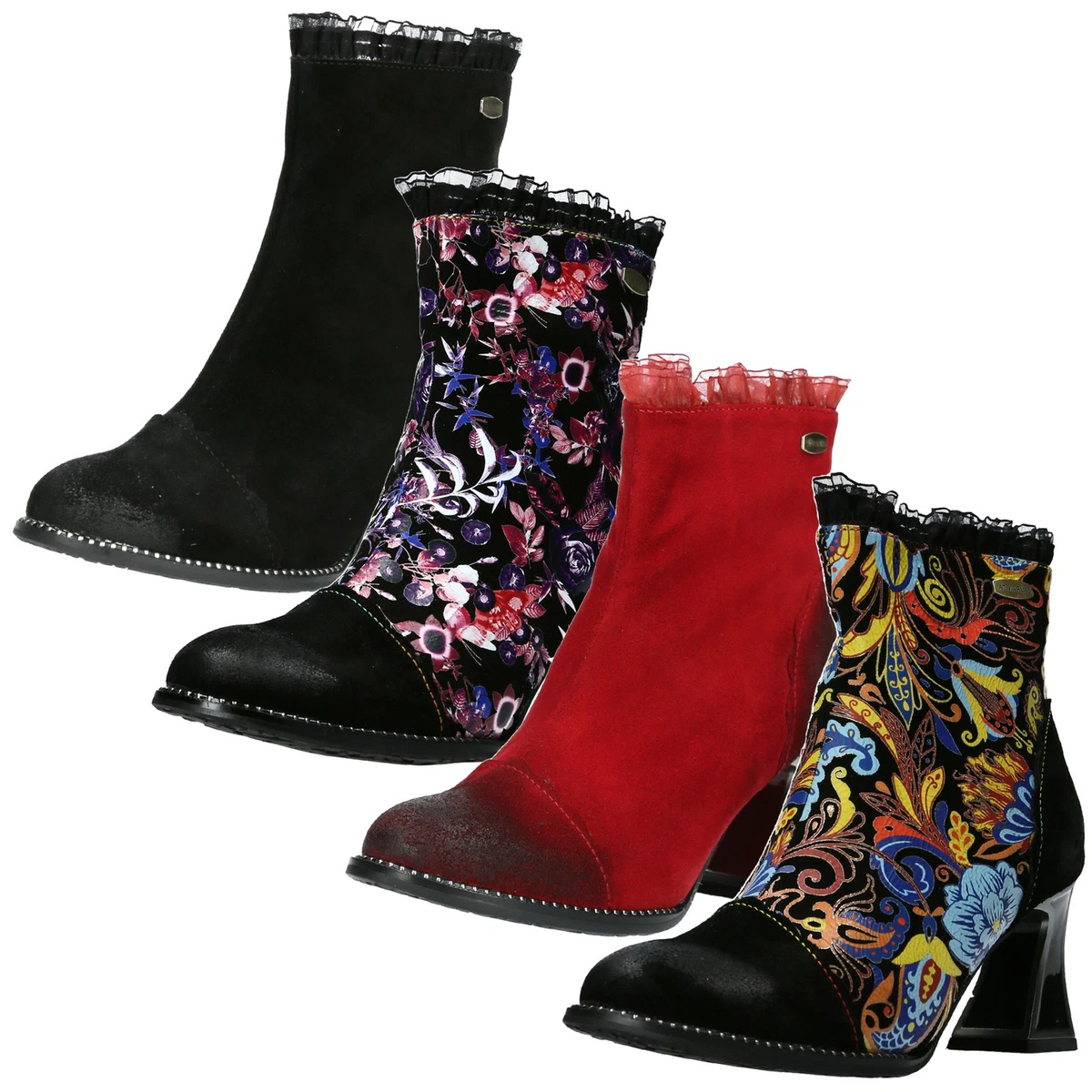 Bottines Chelsea Laura Vita REJINEO 78 ZIP, Noir, Pointure 40 EU – Neuves Avec Emballage, Talon 6,4 Cm