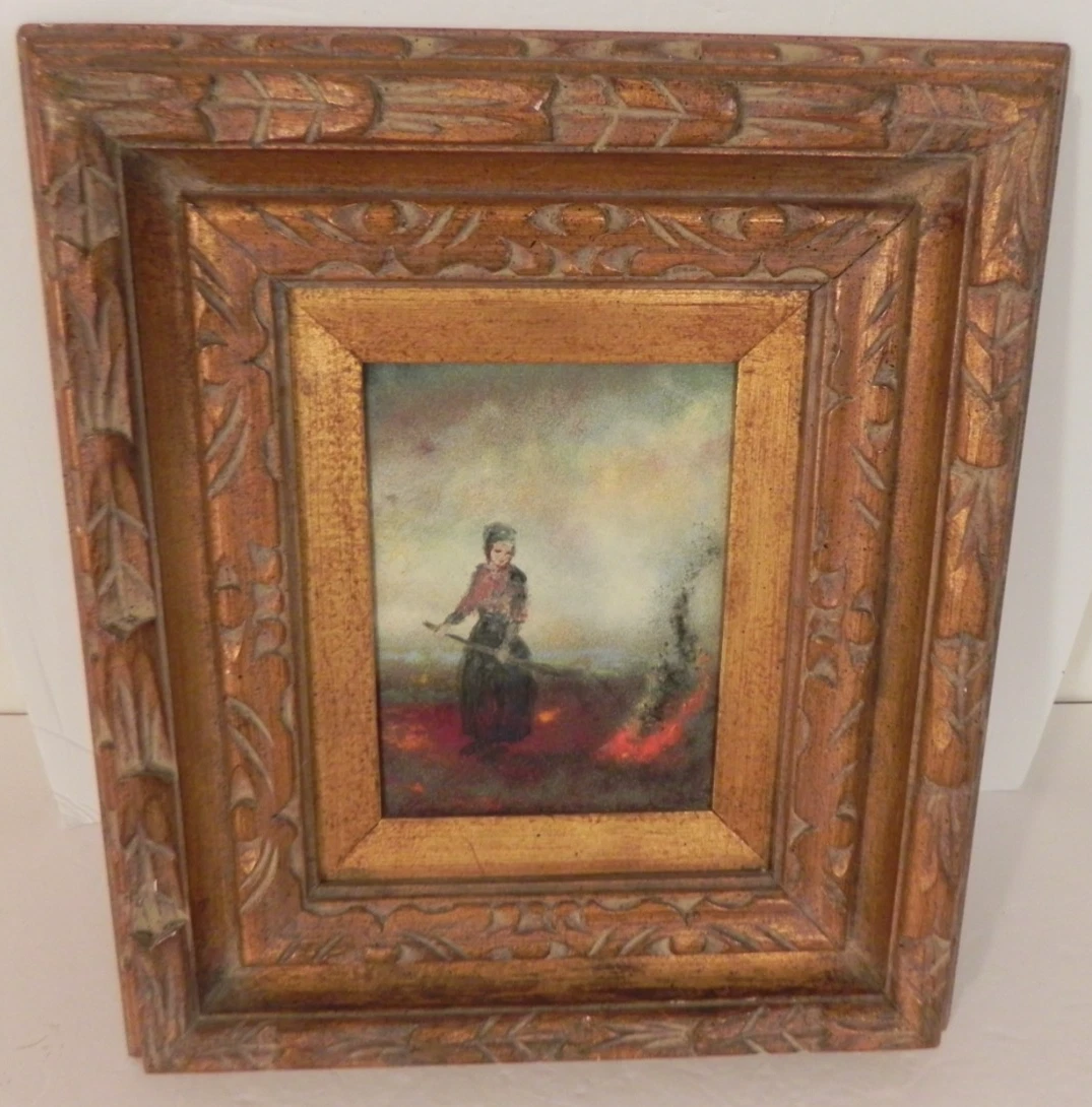 Enamel Frame Indiana Art Paintings for sale | eBay
