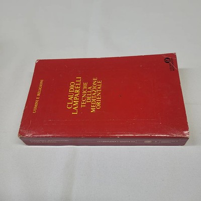 (Lampen) Techniken der östlichen Meditation 1985 Mondadori Oscar 16