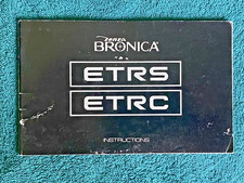 Zenza Bronica ETRS ETRC Instruction Manual English Original Exc