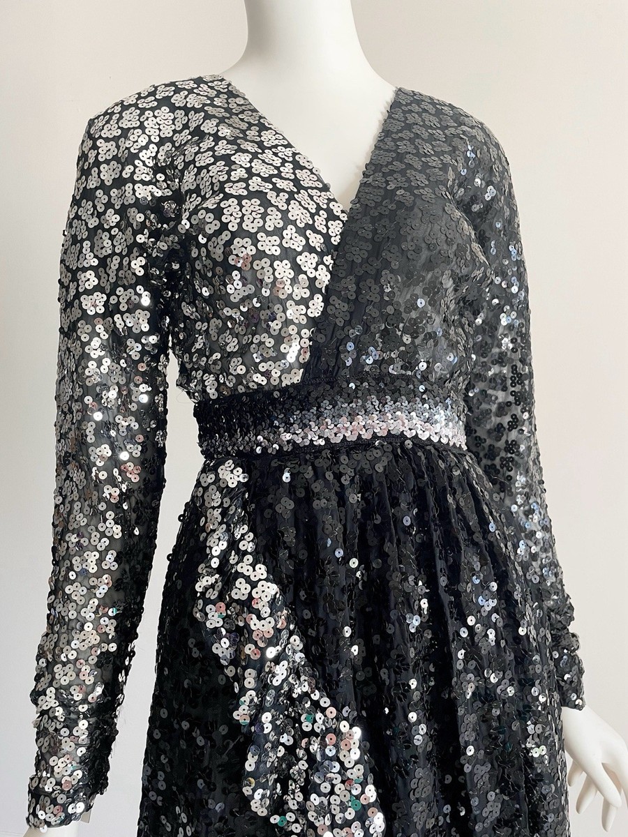 小物 GIVENCHY 1980s archive fer stole 80s Givenchy Mink Trim Gown | M - Lucky Vintage
