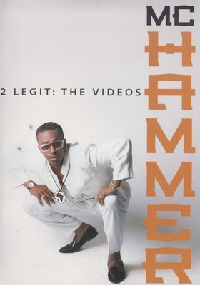 MC Hammer 2 Legit: The Videos DVD MUSIC DOCUMENTARY hip hop rap compilation 2002