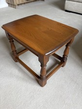 Ercol Trinity Lamp Table Model 733 Side Table Elm Golden Dawn Finish