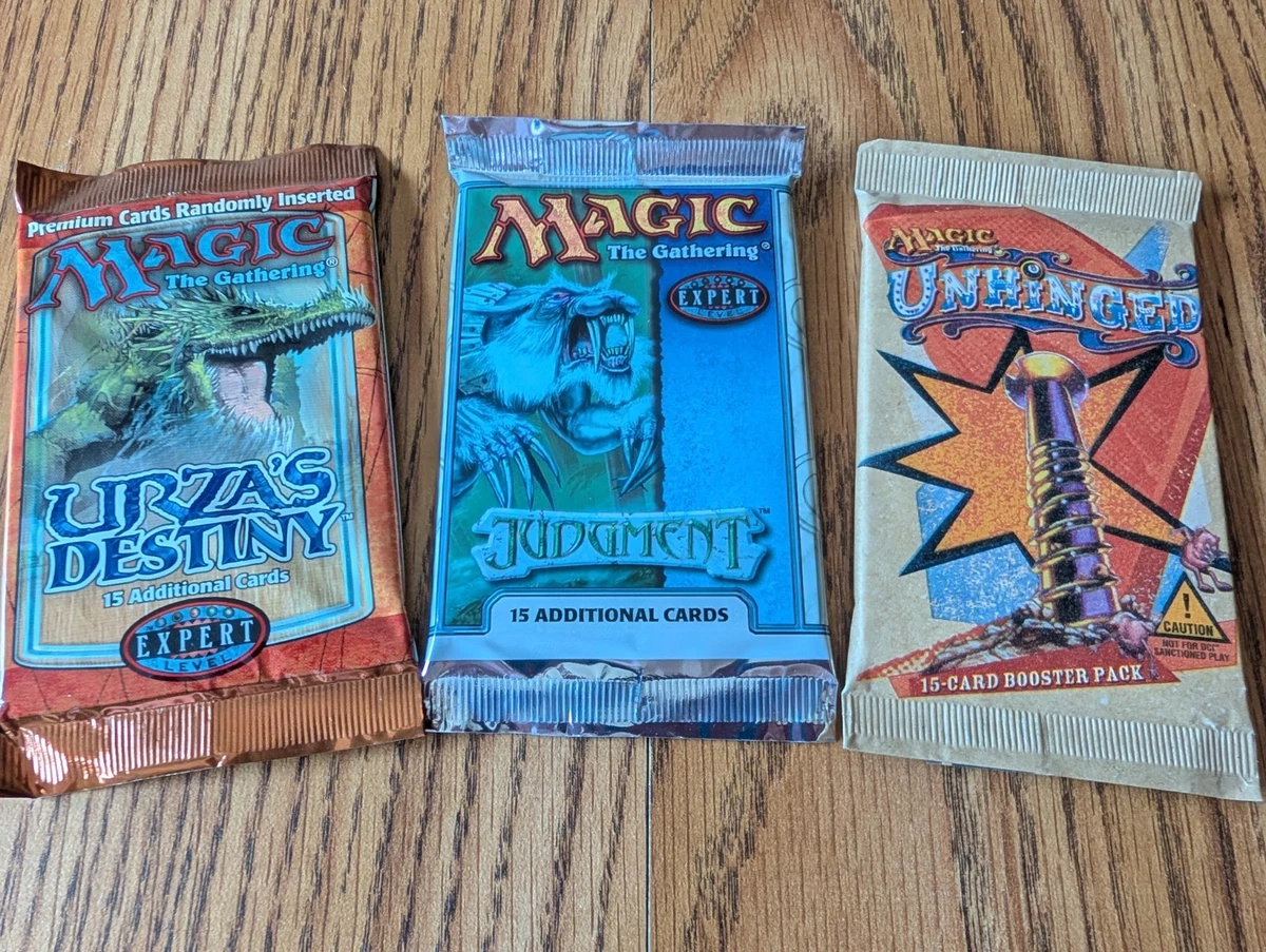 Magic: The Gathering Unhinged Sealed Collectible Card Game Packs
