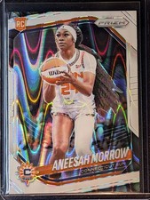 2025 Panini Prizm WNBA #79 Aneesah Morrow White Seismic Prizms