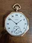 1908 Antique Elgin Model 3 Grade 315 15j 12s Gold Filled Open Face Pocket Watch