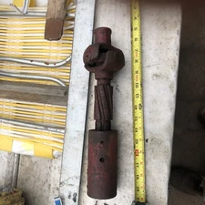 1-1/16 MOWER DECK PTO SHAFT FEMALE 6 SPLINE ROUND ADAPTER OUTSIDE