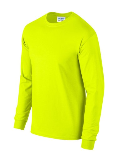 Gildan Ultra Cotton Long Sleeve T-Shirt 100% Cotton - S - 5XL - 21 Colours - New - Picture 54 of 64