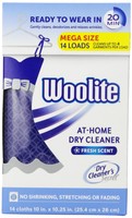 Woolite Dcs14n Dry Cleaner's Secret (14 Uses)-at Home Dry Cleaner For Fine Woolite Dcs14n Dry Cleaner's Secret (14 Uses)-at Home Dry Cleaner For Fine