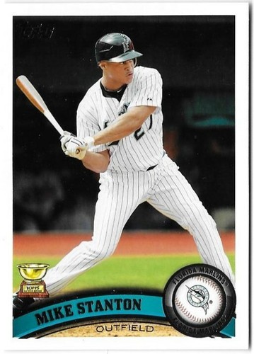 Giancarlos Mike Stanton Rookie RC Baseball Card New York Yankees - Picture 4 of 4