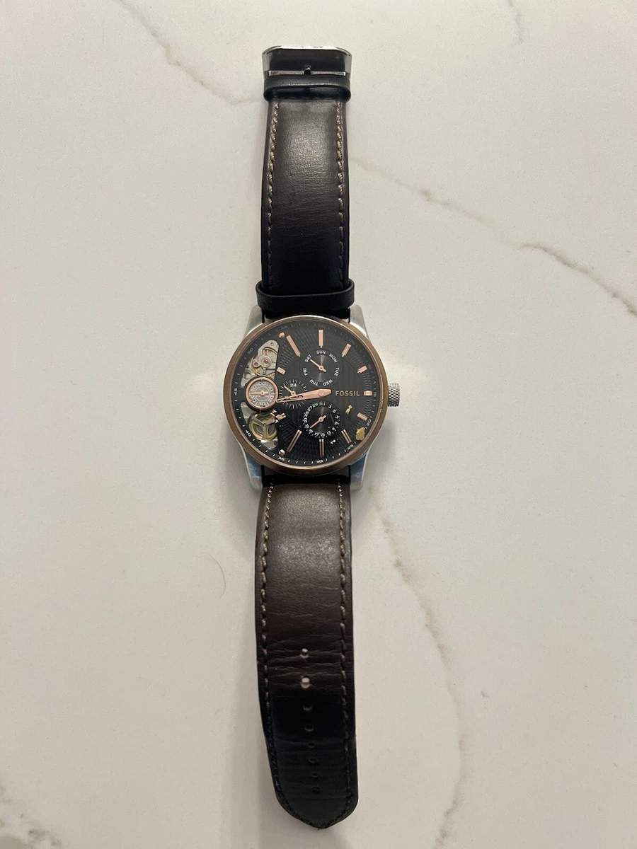 FOSSIL 42 mm Twist Multi-Function Black Dial Men