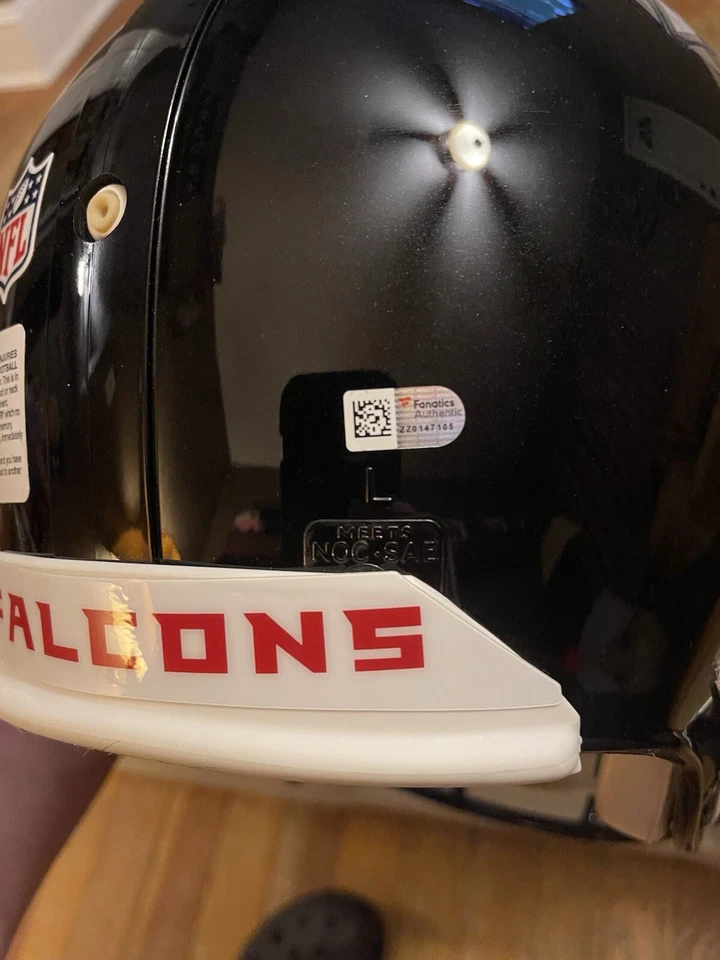 Matt Ryan F/S Auténtico Salón de la fama 2016 Jugador Más Valioso Inscrito  Foto 3 de 3