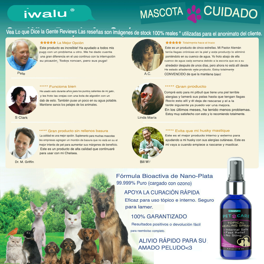 HOT SPOT DOG HOME REMEDY Skin Antifungal Pet Spray Fast Acting Rash