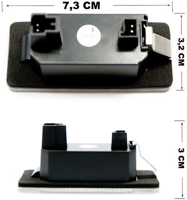 2x LED Kennzeichen Beleuchtung Nummernschild Für BMW E39 E60 E82