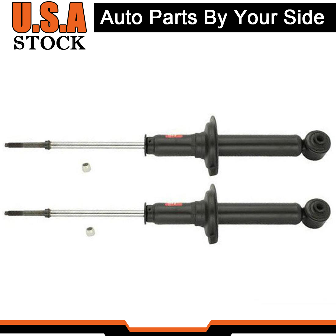 FWD ONLY! 2 KYB Left+Right Rear Shocks Struts for Dodge for Eagle for Plymouth