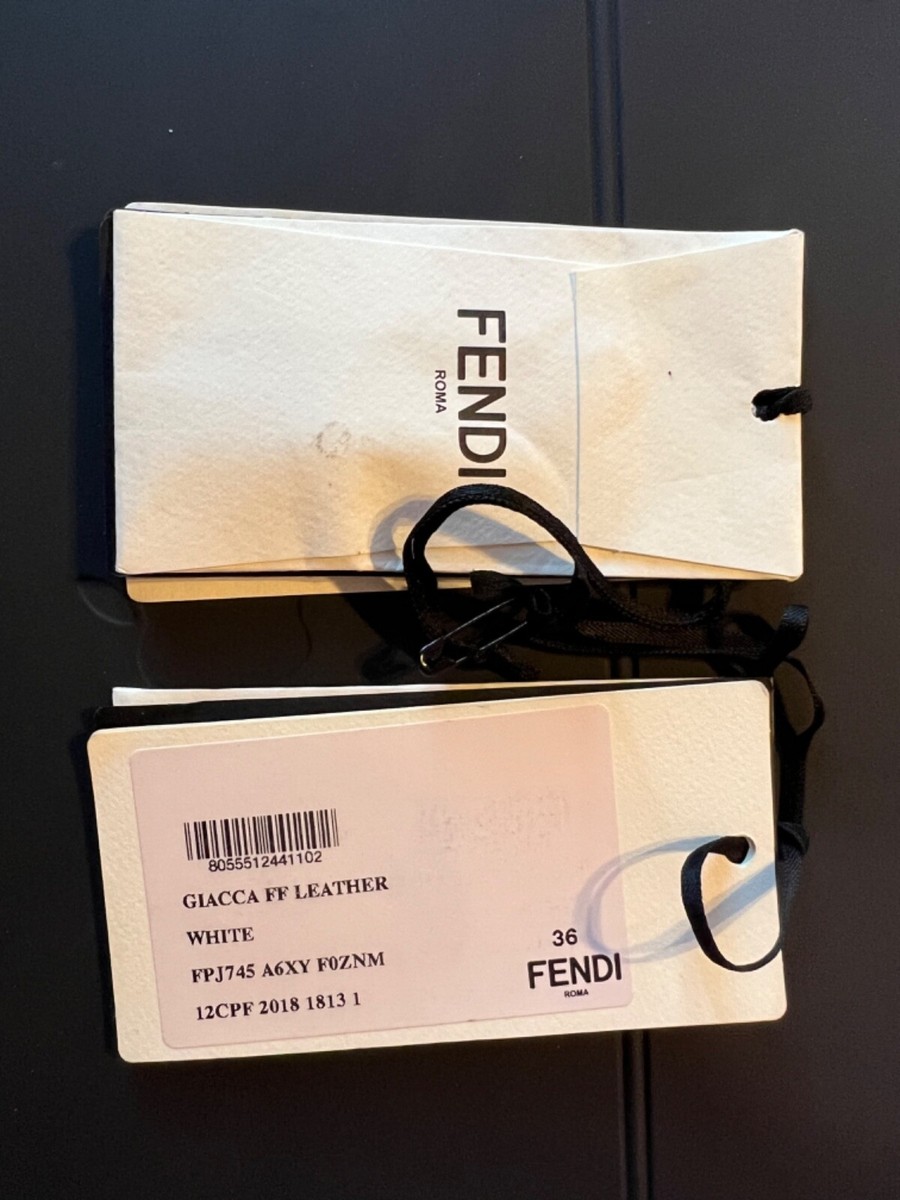 【関税＆送料込み】Fendi Leather Coat Blouson Leather Beige | Fendi