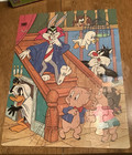 LOONEY TUNES "Spooky House" 63 Pc Childrens Puzzle 1990-11 1/2"x15" Warner Bros — photo 5