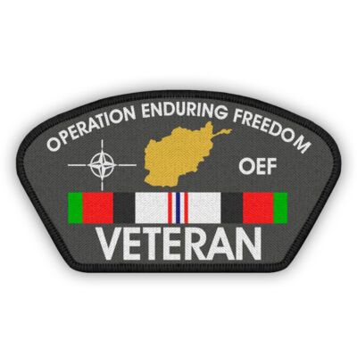 Veteran Patch Operation Enduring Freedom OEF Afghanistan Einsatz Aufnäher #45224