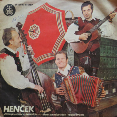 Henček In Njegovi Fantje - Zlata Poročenca (7'', EP)