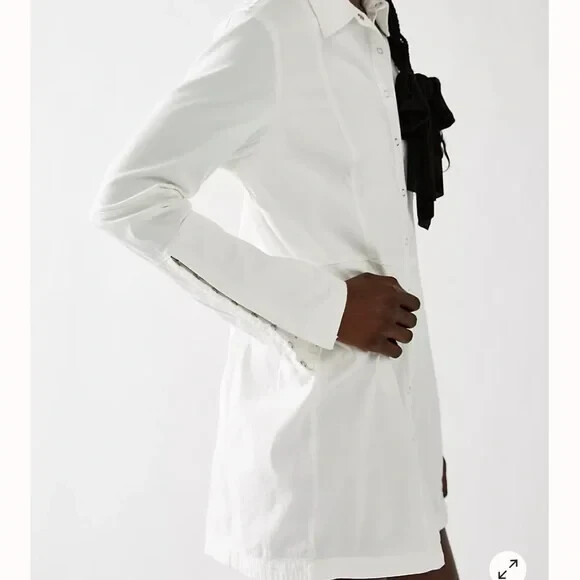 FREE PEOPLE WHITE DENIM SHIRT DRESS , WHITE , SIZE XS , A35 | eBay FREE PEOPLE WHITE DENIM SHIRT DRESS , WHITE , SIZE XS , A35 | eBay