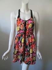Silence + Noise Urban Outfitters Floral Lightweight Sleeveless Tunic Dress XS